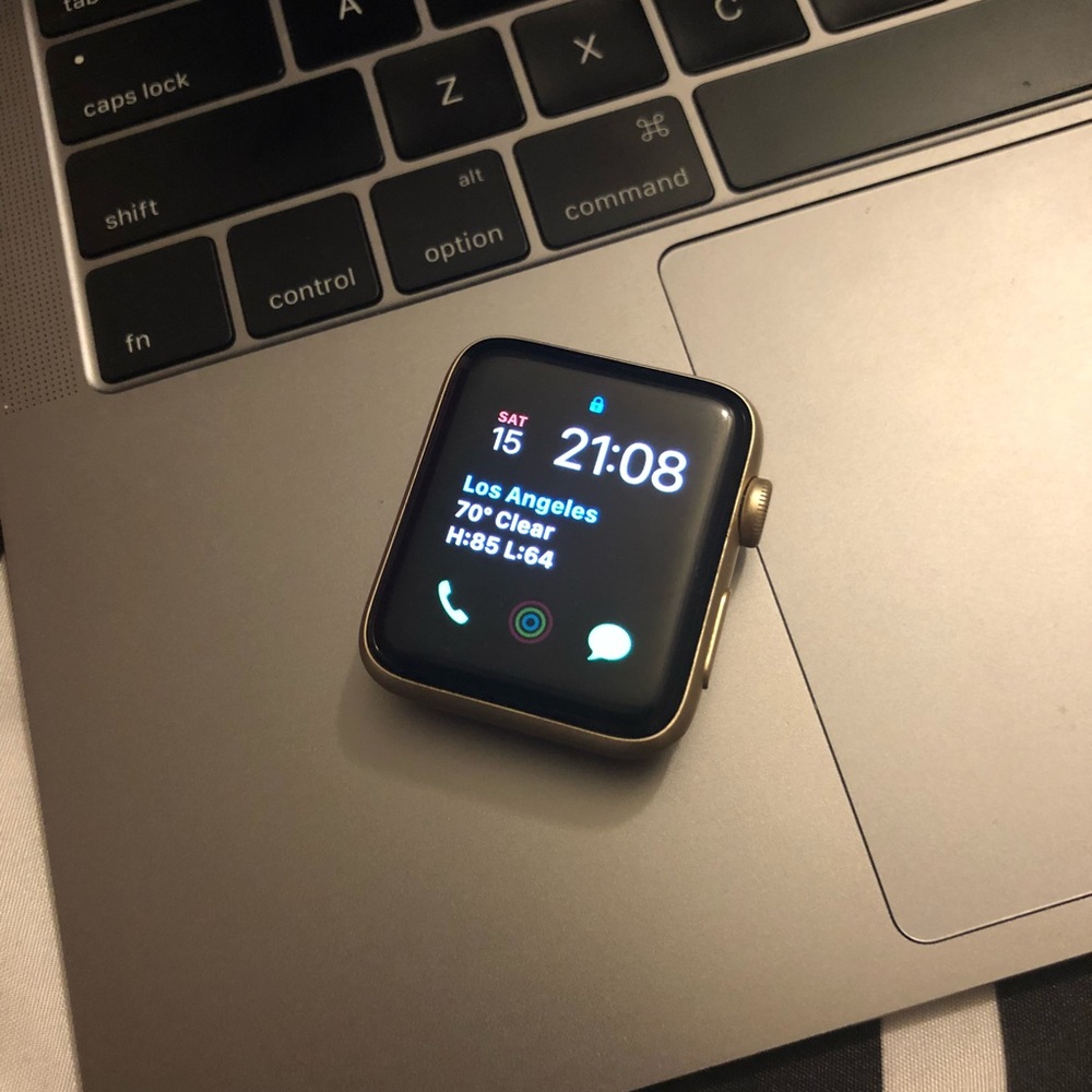 Gold 42mm Apple Watch Series 2